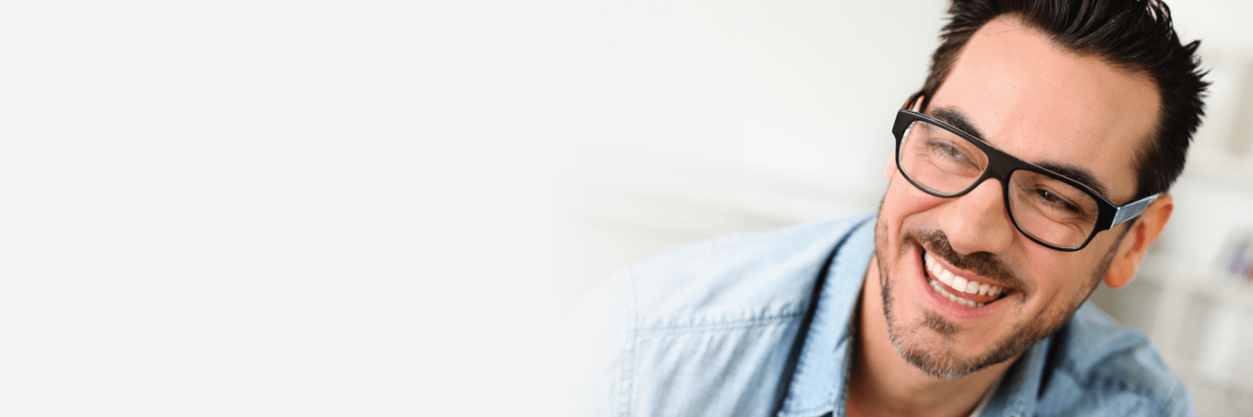 man with cosmetic dentistry in McCrae