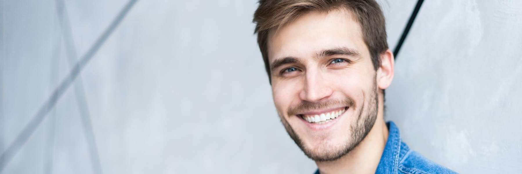 patient with porcelain veneers mccrae