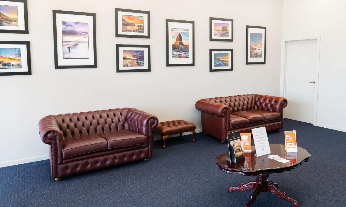front waiting area | mcCrae dental clinic